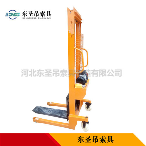 手動液壓堆高車，整車高度2.1米堆高車--河北東圣吊索具制造有限公司--液壓堆高車|手動叉車|石材夾具|小型攪拌機